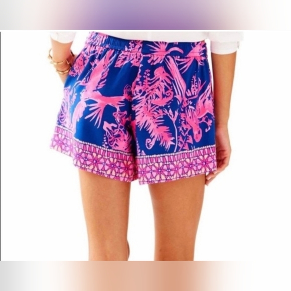 Lilly Pulitzer Night Claw Katia Shorts Size Small - Picture 2 of 7